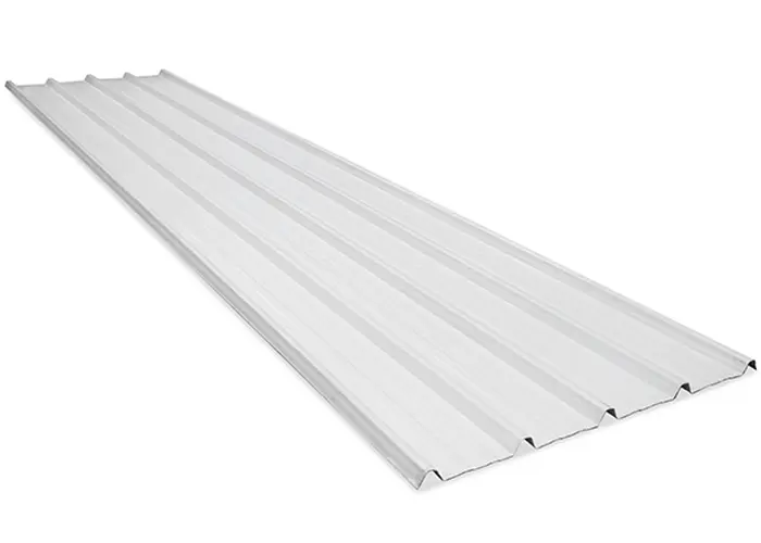 Teja upvc termoacustica 2mm cresta alta blanca