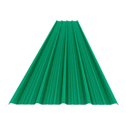 TEJA UPVC CRESTA ALTA VERDE 2MM
